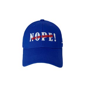 NOPE! OUT OF BOUNDS BALL-CAP 몽버디 OB금지! 볼캡 BLUE