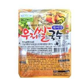 우리쌀국수 북어맛 82.5g 6개 잔치국수 /무료 빠른배송