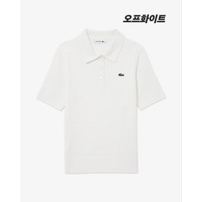 26SS 여성  케이블 스웨터 폴로 셔츠 PF607E-56G (2 중 택 1)