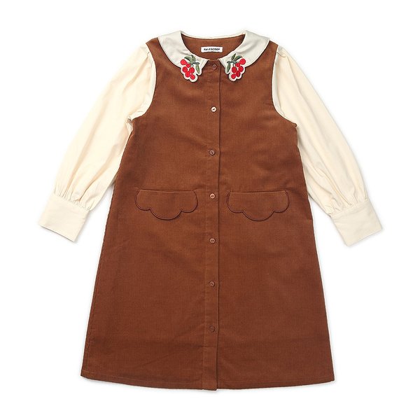 [여주점] 테일스쿱  -  코듀로이미디드레스  74A1440003