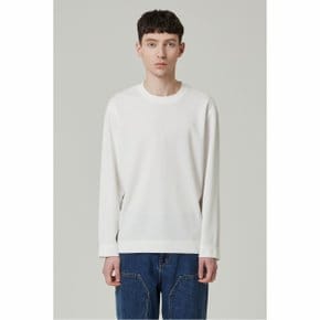 texture long sleeve tee_CWTAS24111WHX