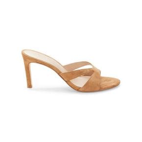 3507803 Stuart Weitzman 스튜어트 와이츠만 마리포사 스웨이드 스틸레토 샌들 - 아몬드