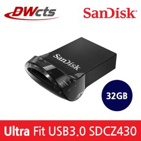 [샌디스크]Ultra Fit CZ430 USB 32GB 공식총판 대원CTS///정식수입제품