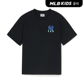 (공식) 25SS 베이직 스트릿 그라데이션 레터링 티셔츠 NY (Black) 7ATSB2153-50BKS