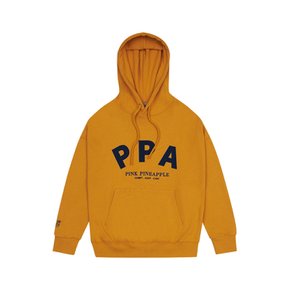 INITIAL LOGO HOODIE_MUSTARD