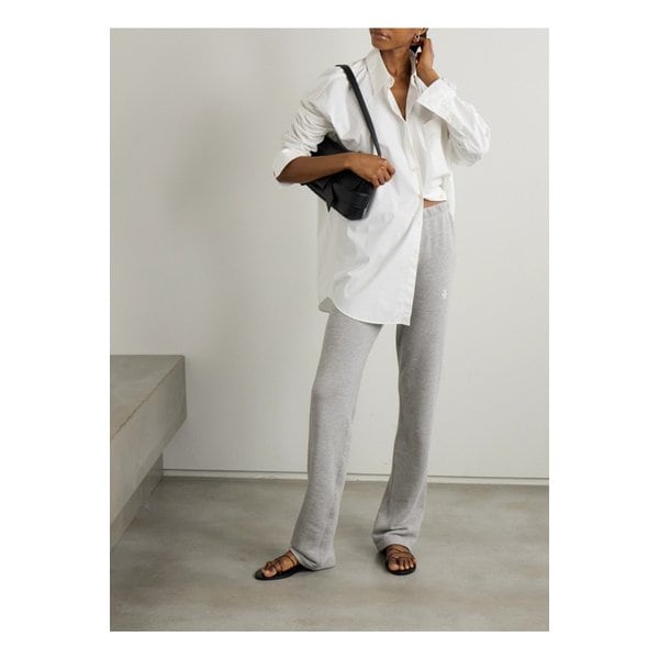 에턴 자수 코튼 모달 블렌드 저지 스웨트팬츠 1647597341697162