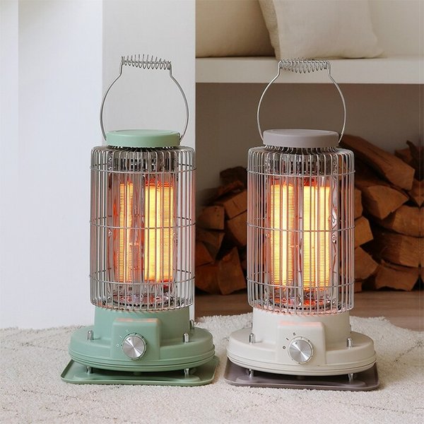 원통형 레트로 카본히터 MCH-QH700CKH(베이지) MCH-3385R(그린)