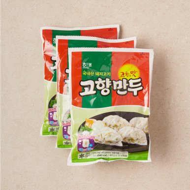 해태 고향만두 300g*3