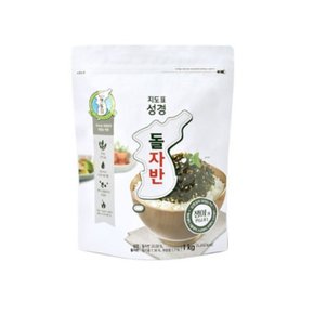 지도표 성경김 돌자반 1kg 4개 한박스 김자반 식자재 업소용