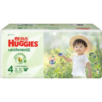하기스 네이처메이드 4단계 공용 대형 40매
