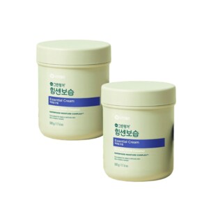 힘센보습 에센셜 크림 고보습 스킨케어 500g 2개