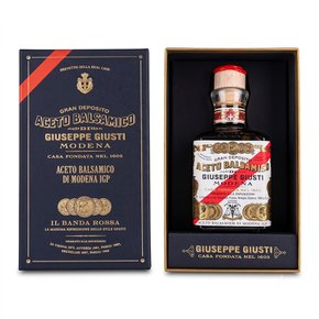 [추석선물특가]주세페 주스티 5메달 발사믹 식초 250ml 큐빅 사각병 박스 포함 쥬세페쥬스티