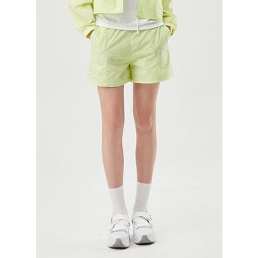르꼬끄 [이월][60% OFF] 여성 에어리텐션 3.5부 경량우븐 반바지 GYL / QP222OHP41