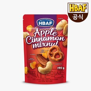 HBAF [본사직영] 애플 시나몬 믹스넛 190g