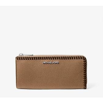 마이클코어스 [국내배송]마이클코어스  젯셋 라지 가죽 지퍼 지갑 35F5STVZ7L