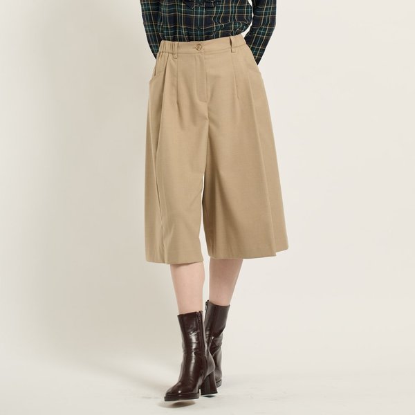 [여주점] 미디기장 와이드 팬츠  B5D9P313