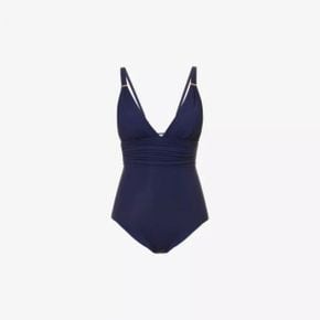 5497560 MELISSA ODABASH Panarea plunge-neck swimsuit