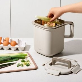 본사직영  LDB504_락앤락 투 핸들 음식물 쓰레기통 3L