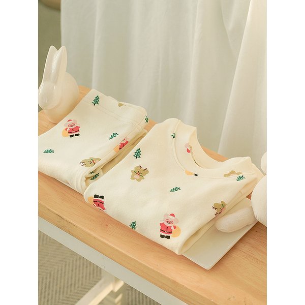 산타랑 루돌프 - 유아 홈웨어 세트