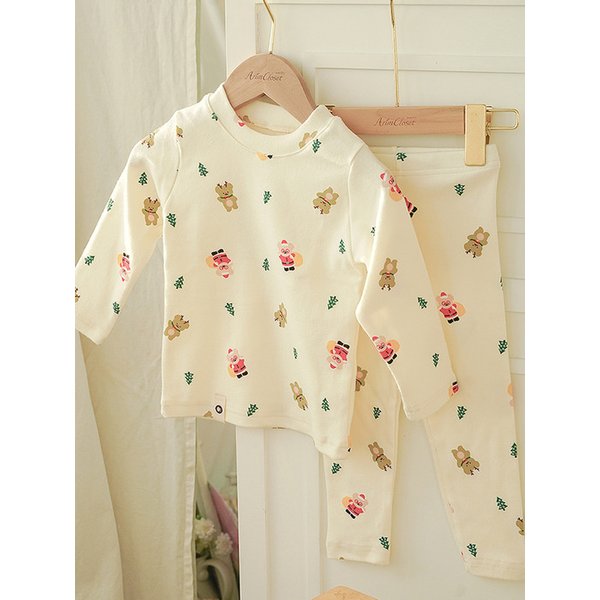 산타랑 루돌프 - 유아 홈웨어 세트