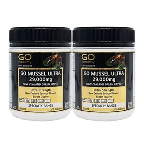 고헬씨 초록입홍합 울트라 GO HEALTHY MUSSEL ULTRA 29000 200캡슐 2개