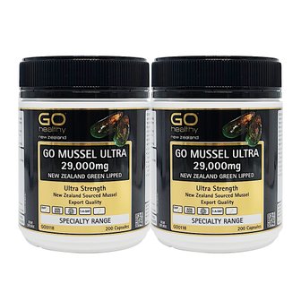  고헬씨 초록입홍합 울트라 GO HEALTHY MUSSEL ULTRA 29000 200캡슐 2개