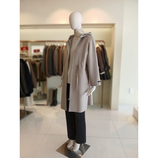 [여주점] 씨씨콜렉트 스트링후드넥핸드메이드코트 E254msg167