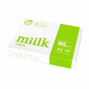 밀크 그린 A4용지 80g 1권(500매) Miilk green(ns)[35804475]