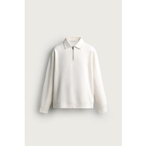 ZARA 자라 지퍼 인터록 폴로 맨투맨 4092 380 251
