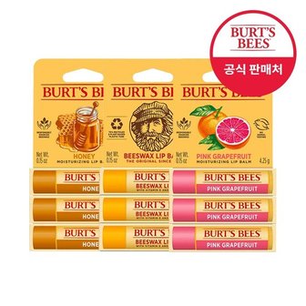 버츠비 모이스춰라이징 4.25g 립밤 X 3