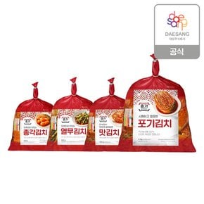 [종가] 포기김치4kg+총각김치850g 외 2종