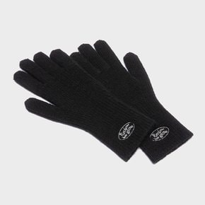 KNIT LOGO GLOVE BLACK