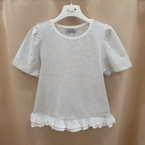 스트라이프프릴티셔츠P2624T166_EIC
