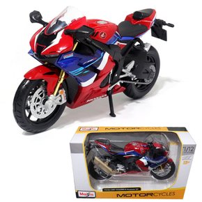 1:12 혼다 CBR 1000RR-R 파이어블레이드 SP 레드 오토바이 미니카 피규어