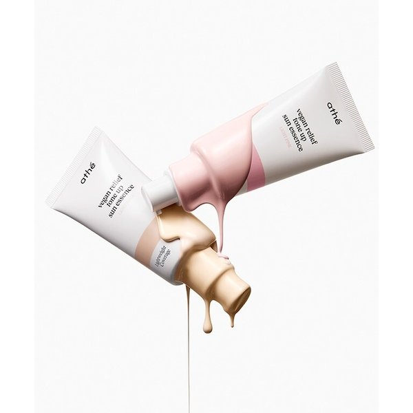 아떼 비건 릴리프 톤업 선에센스 50ml SPF50+ PA++++ 라이트핑크/라이트베이지 택 1