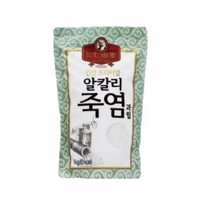 인산가 소금 프리미엄 알칼리죽염 미세과립 1kg