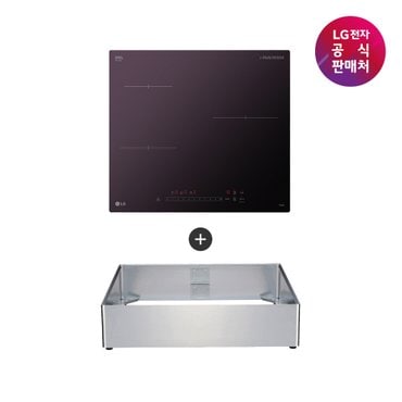 LG [LG전자공식판매처] LG 디오스 인덕션 전기레인지 BEI3QMBLOEA (프리스탠딩15cm포함)