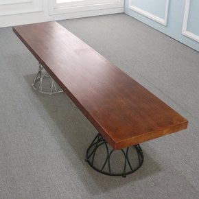 우드슬랩 DIY상판목재 원목 테이블 직선형