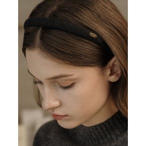 HON001 Tweed Slim Hairband