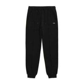 [여주점] N241WPT160 여성 레푸스 트레이닝 핀턱 조거팬츠 카본블랙