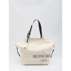 [해외배송] 25 S/S 골든구스 캔버스 쇼핑 백 GWA00694A00068015103 B0021574480