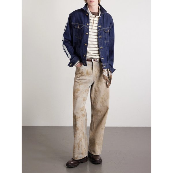 자수 데님 재킷 46376663162925223