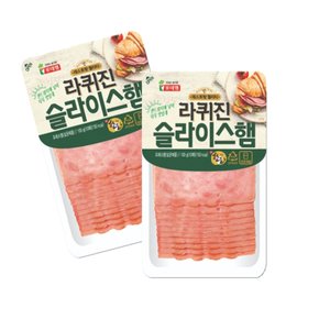 롯데 롯데햄 라퀴진 슬라이스햄 100g 5개