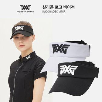 골프빅 PXG 공식대리점 정품 실리콘로고 바이저 썬캡 골프모자 / SILICON LOGO VISOR