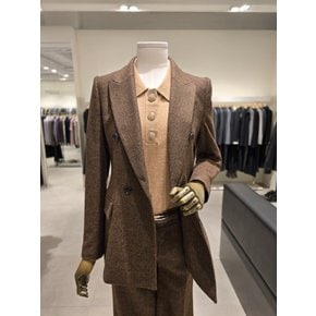 [파주점] 울 블렌드 헤링본 피크드 라펠 셋업 자켓 JRBA0JK731