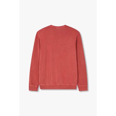 EMPORIO ARMANI 남성 스퀘어 로고 패치 라운지 맨투맨 (0815136006)
