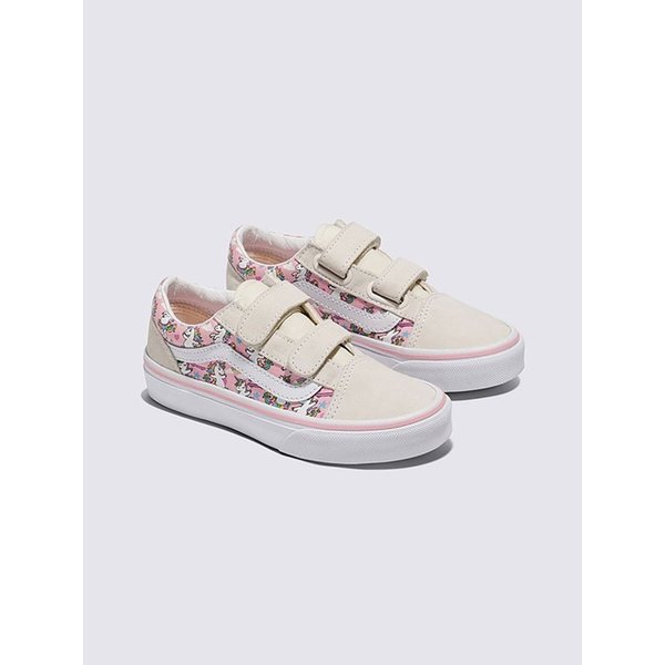 [반스 공식] 키즈 발레 스케이티콘 Old Skool 올드스쿨 벨크로 / VN000CYDCY71