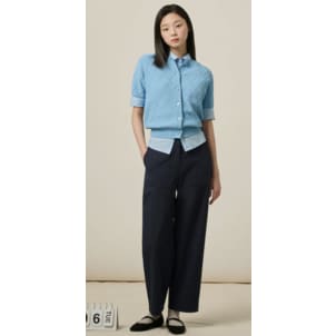 빈폴레이디스 아웃포켓 치노 팬츠 - 네이비 BF5321C04R