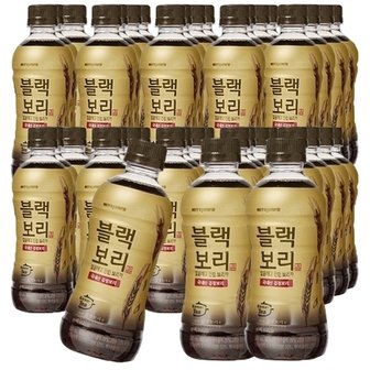  블랙보리 340ml X 4박스(80펫) 찐한로스팅 보리차