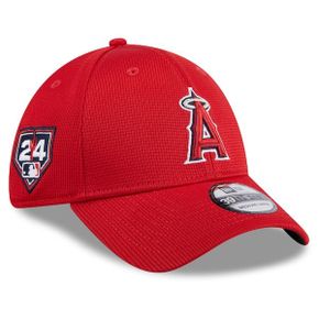 [해외] 1022339 뉴에라 모자 MLB [LA 에인절스] 2024 Spring Training 39THIRTY Flex Hat- Red